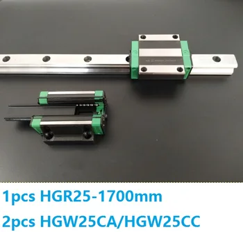 1 бр. линейна употреба HGR25 1700 мм + 2 бр. линейни връщане HGW25CC/HGW25CA за подробности смилане на струг с ЦПУ, направени в Китай