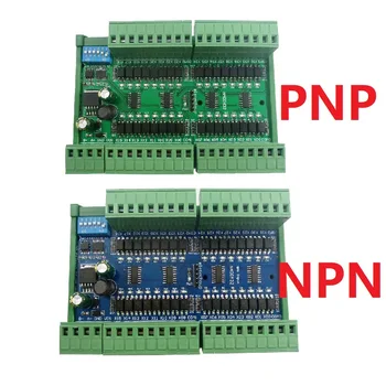 32-Канален PNP NPN Изолирани Цифрови Входа RS485 Modbus Rtu Модул Контролер DC 12V 24V Такса за събиране на броя ключове АД