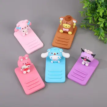 Hello Kitty Sanrio Kawaii Аниме My Melody, сладък карикатура Kuromi Cinnamoroll, девчачье сърцето, поставка за мобилен телефон, детски играчки за момичета
