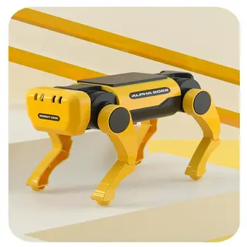 Слънчевата ръчна куче, Крава, детска развитие на монтаж, техническа играчка-пъзел, бионический робот, играчки