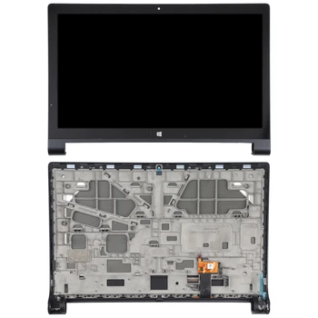 100% Тествани Оригинален Дигитайзер LCD екрана в Пълно Сглобяване с Рамка за Lenovo YOGA Tablet 2 Pro 1371F