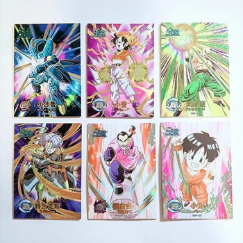 Bandai Dragon Ball аниме и периферни най-новите дебела карта CP-карта Goku Trunks Зеленчуци аниме рядка са подбрани карта подарък на едро