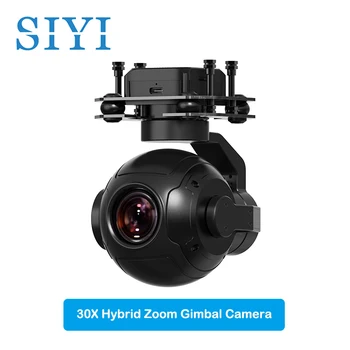 SIYI ZR10 2K 4MP QHD 30-Кратна Карданная камера с Хибриден увеличение и 3-Осово стабилизатор за Нощно виждане 2560x1440 HDR