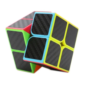 2x2x2 Стикер от въглеродни влакна Magic Cube Пъзел 2x2 Магистралата куб Magic Cube Пъзел Подарък развитие играчка за деца